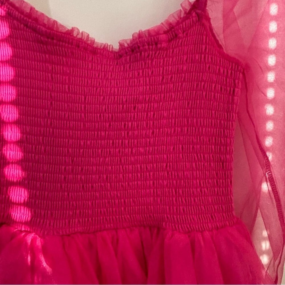 Pink Ruffled Dress - Picture 2 of 4